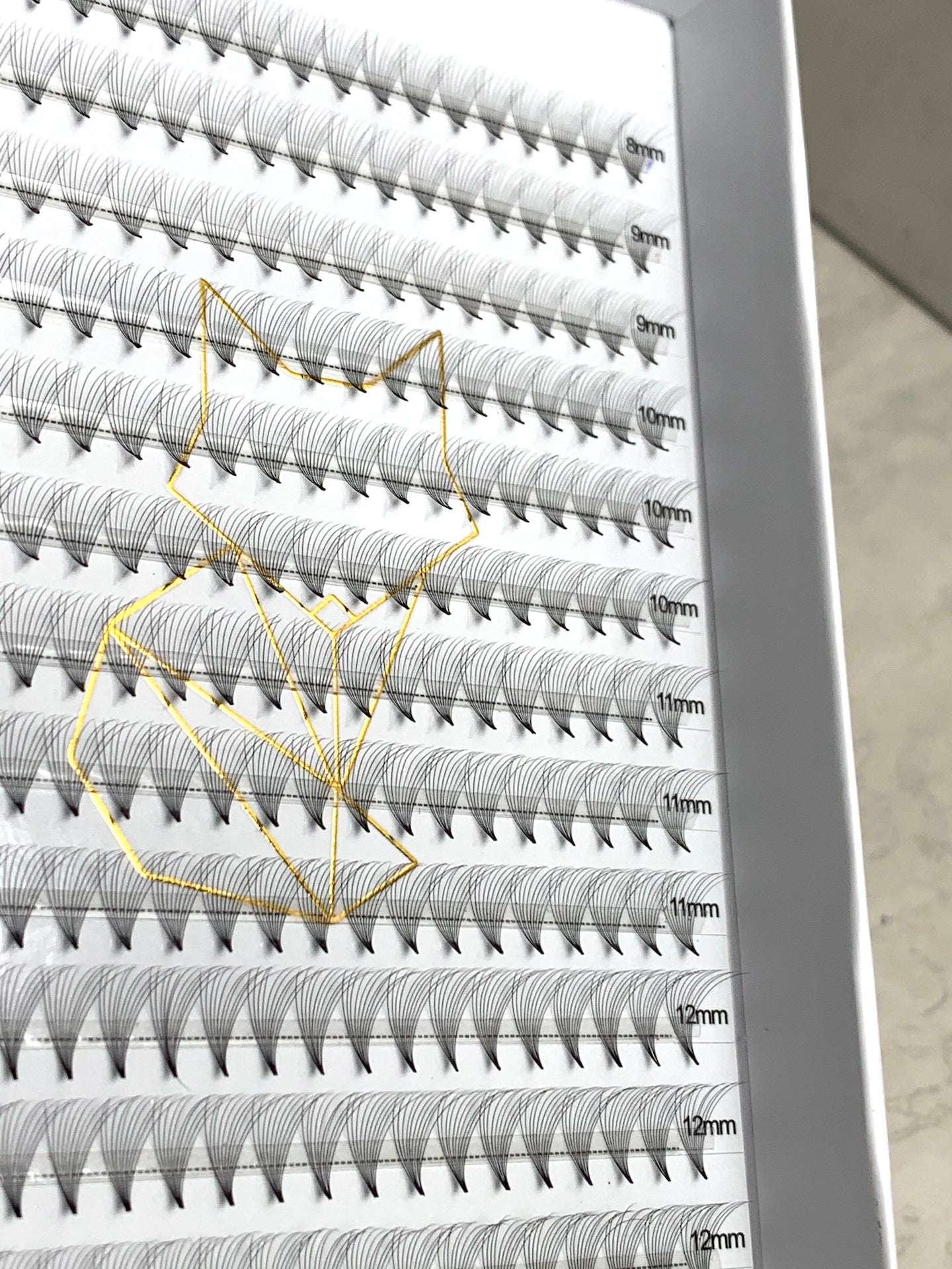 10D Wide Stem Premade Mix Tray 8mm - 12mm - Kate as of Late